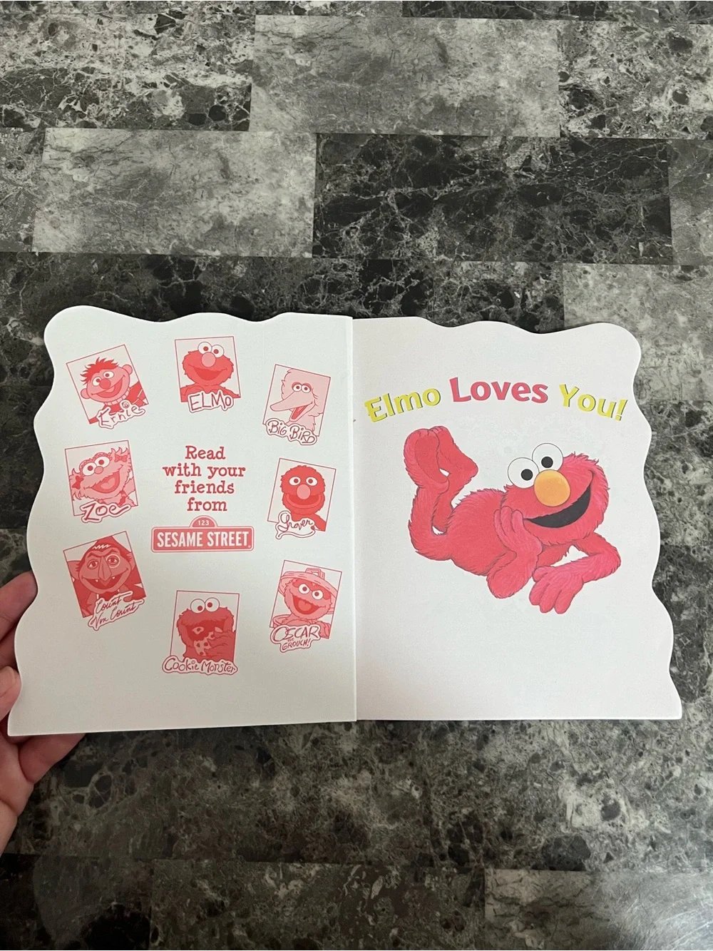 Sesame Street Elmo Loves You! Board Book 2005 Sarah Albee Dalmatian Press Kids